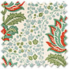 Petal & Block Lotus Blossom, Neem - Roller Blind